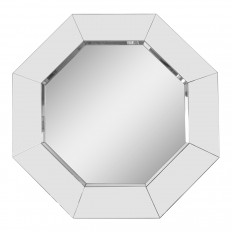 Octagonal form mirror 